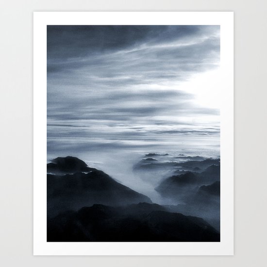 Somewhere Underneath (My Opaline) Art Print