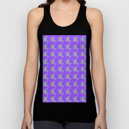 Tree frog in green and purple Tank Top