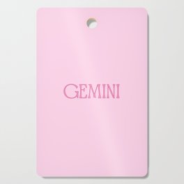 Barbie Pink Gemini Energy Cutting Board