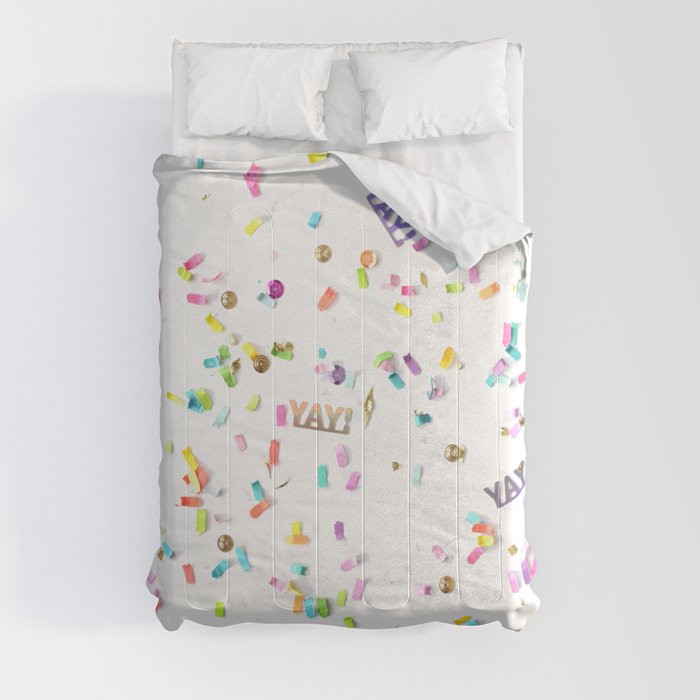 Yay Confetti Comforter