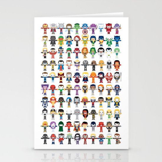 THE ULTIMATE 'AVENGER'S' ROBOTIC COLLECTION Stationery Cards
