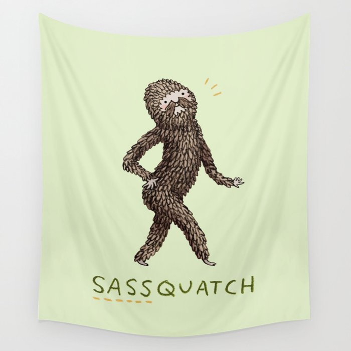 Sassquatch Wall Tapestry