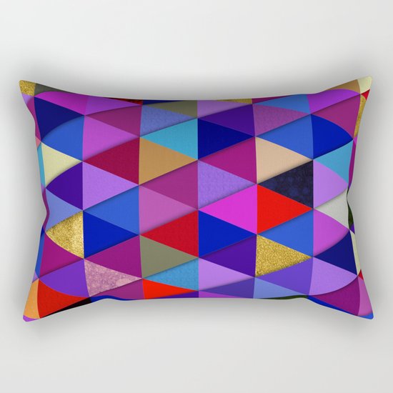 Abstract #276 Rectangular Pillow