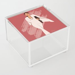 AOC in White Acrylic Box