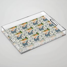 Cute Sea Animals Pattern Kids Acrylic Tray