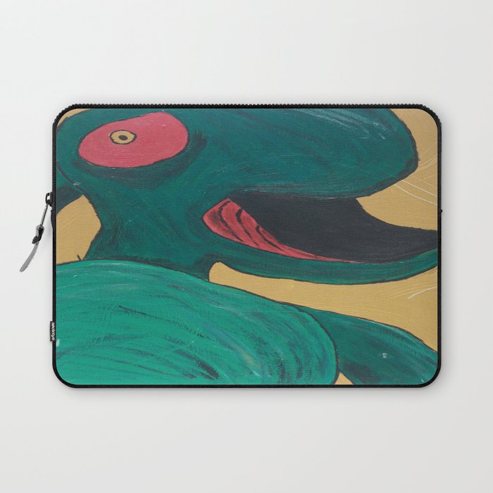 Swallowing Happiness Laptop Sleeve