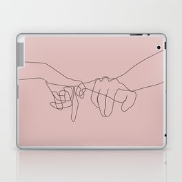 Blush Pinky Laptop Skin