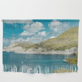 Spain Photography - Beautiful Sea Water By The Mountains Wall Hanging