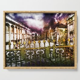 New Orleans cemetery Serving Tray