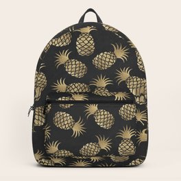 gold pineapple backpack
