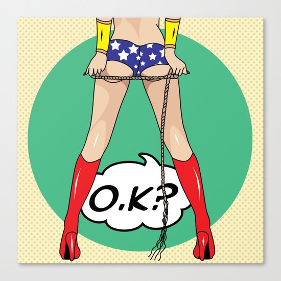 COMICS Canvas Print