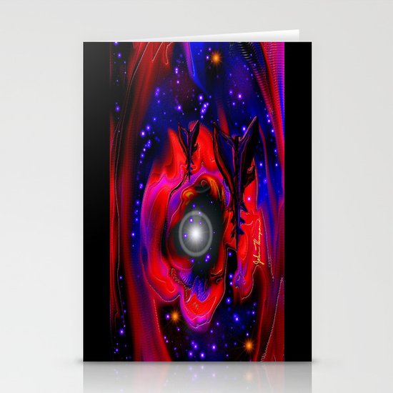 Alien Patrol Stationery Cards