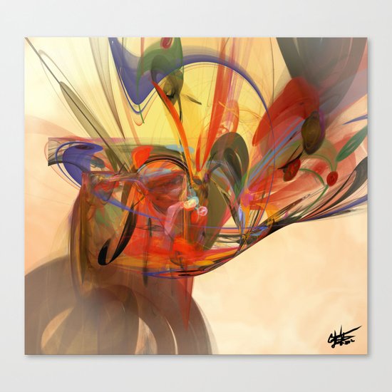 Beautiful Chaos Canvas Print