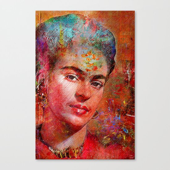 Frida K. Canvas Print