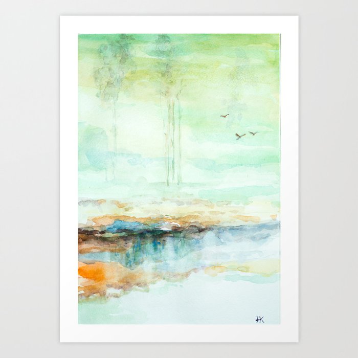 Spring is coming Art Print