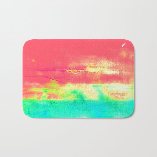 Magenta Sky Bath Mat