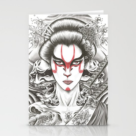 Geisha Stationery Cards