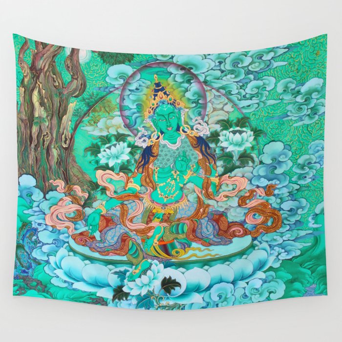 Green shop tara tapestry