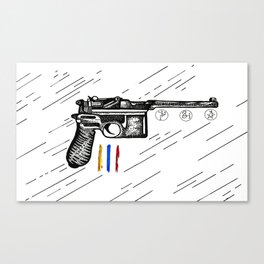Gun  Canvas Print