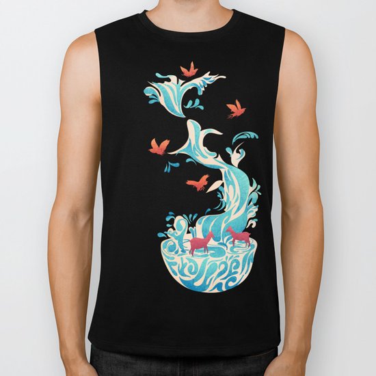 Water Of Life Biker Tank
