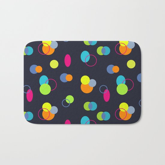 Candies Pattern Bath Mat