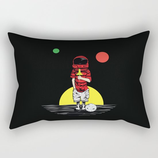 Moon ice cream Rectangular Pillow