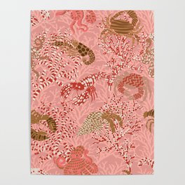 Vibrant coral reef Poster
