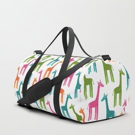Giraffes-Multicolor Duffle Bag