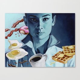 'Breakfast at Tiffany's' Canvas Print