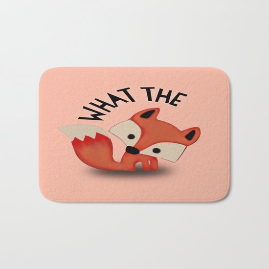 What the FOX?.... Bath Mat