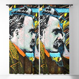 Friedrich Nietzsche Blackout Curtain