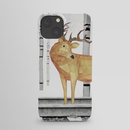 Planemo-Golden Deer iPhone Case