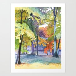 Full Autumn Art Print