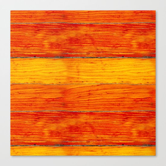 ORange wood Canvas Print