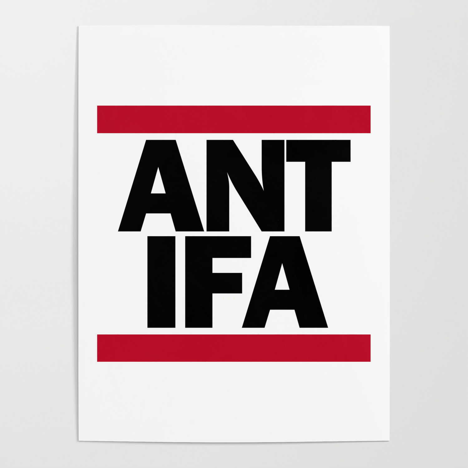 Antifa Poster by GoodLookingCorpse |