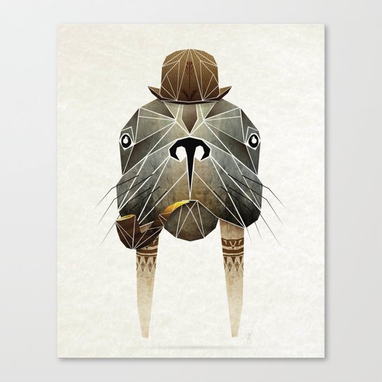 walrus Canvas Print