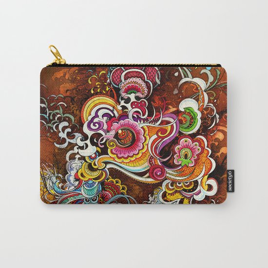 Peacock Carry-All Pouch
