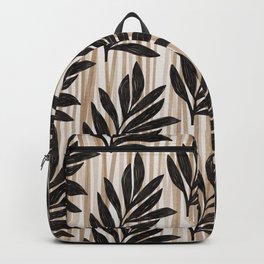 Coastal Modern Botanical Design Backpack