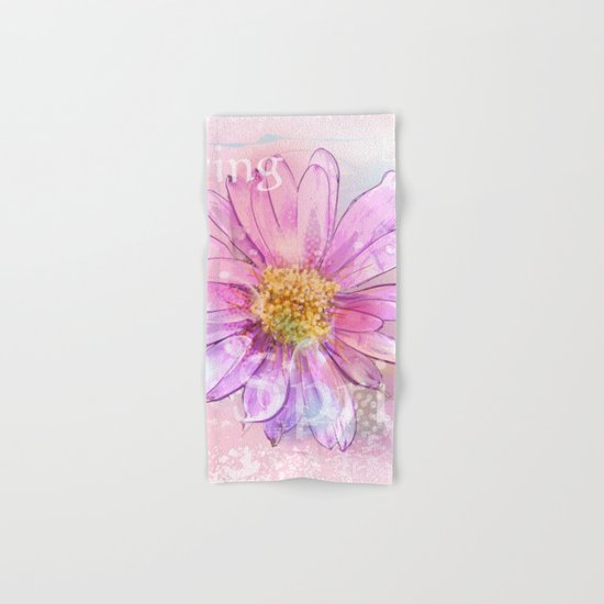 Welcome Spring Hand & Bath Towel