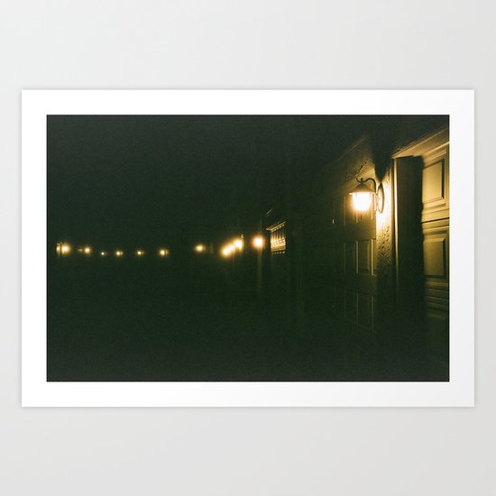 Street Lights Art Print