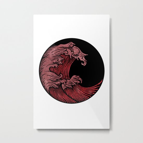 Abstract wave 3 Metal Print