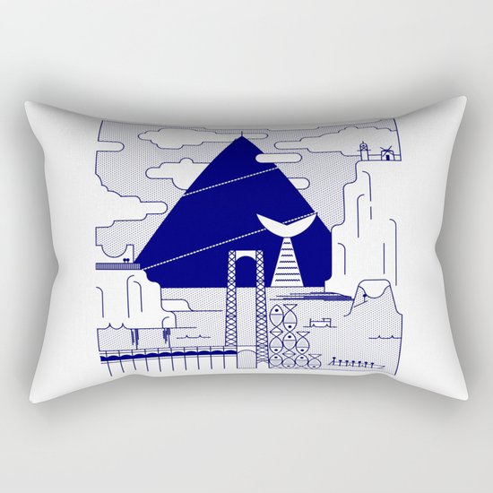 Places 1 Rectangular Pillow