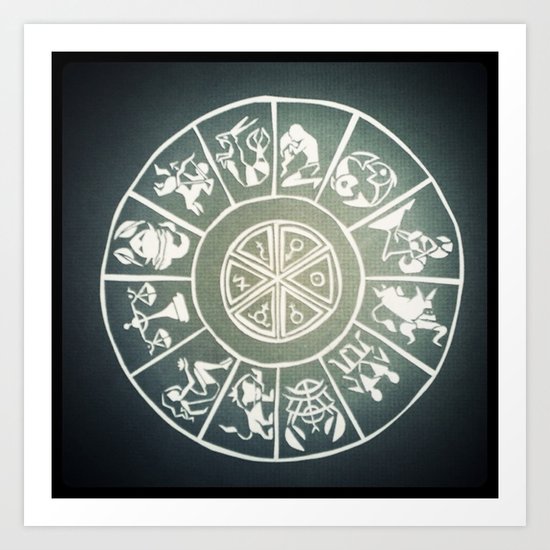 "Zodiac" Art Print