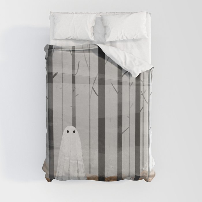The Woods are full of Ghosts Duvet Cover