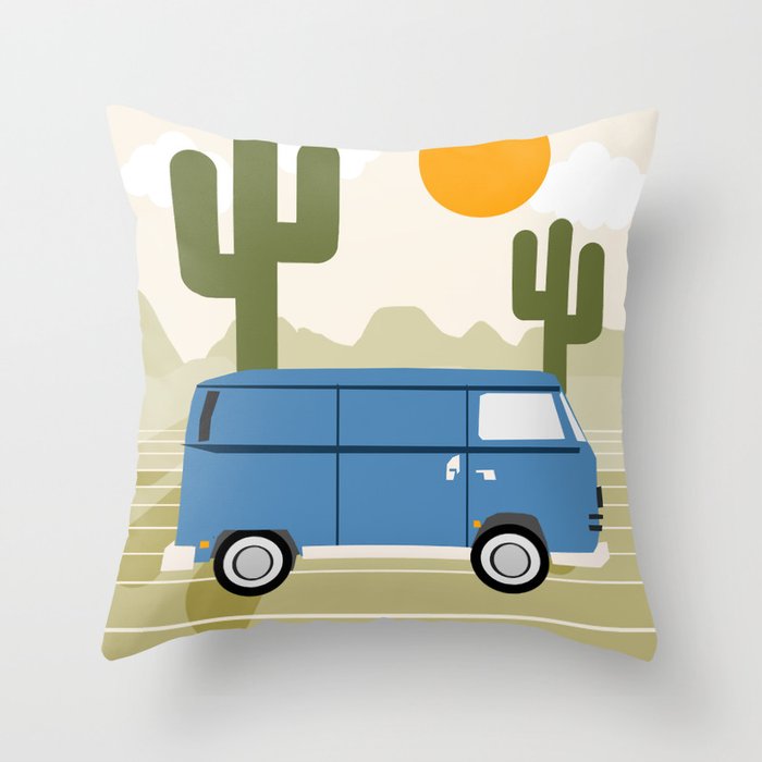 Van Life Iv Desert Van Road Tripping Travel Camping Bus Rv Art