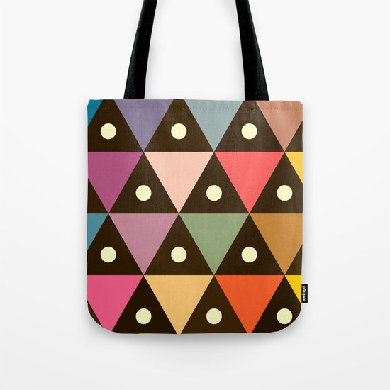 Cosmic Triangles Tote Bag
