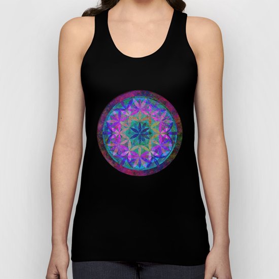 Flower of Life 3 Unisex Tank Top