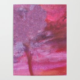 An Abstract Nature In Warm Tones-Pop Of Color Poster