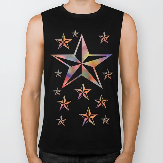 Bokeh Big Top Circus Biker Tank