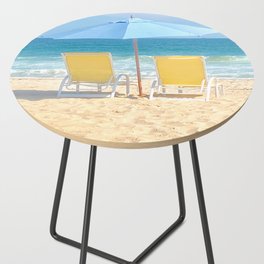 A Day at the Beach Side Table